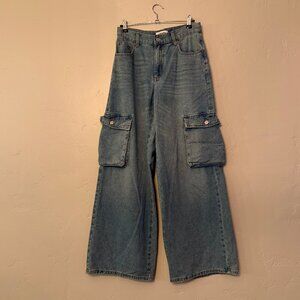 RSQ Cargo Pocket Low Rise Jeans Size 27
